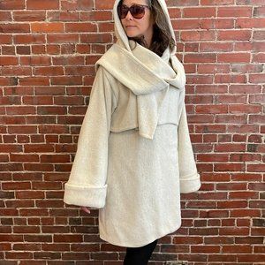 Bodkin Quasar wool blend wrap coat ONE SIZE OS